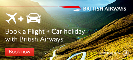Book flight + car